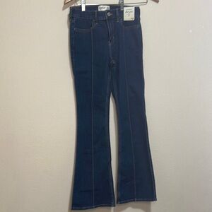 Abercrombie kids high rise flare